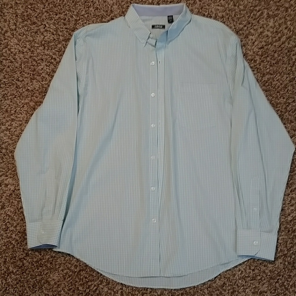 Mens large Izod button down